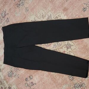 Men's Daniel Hechter Stretch Flex Waistband Black Dress Pants- Sz 36x30